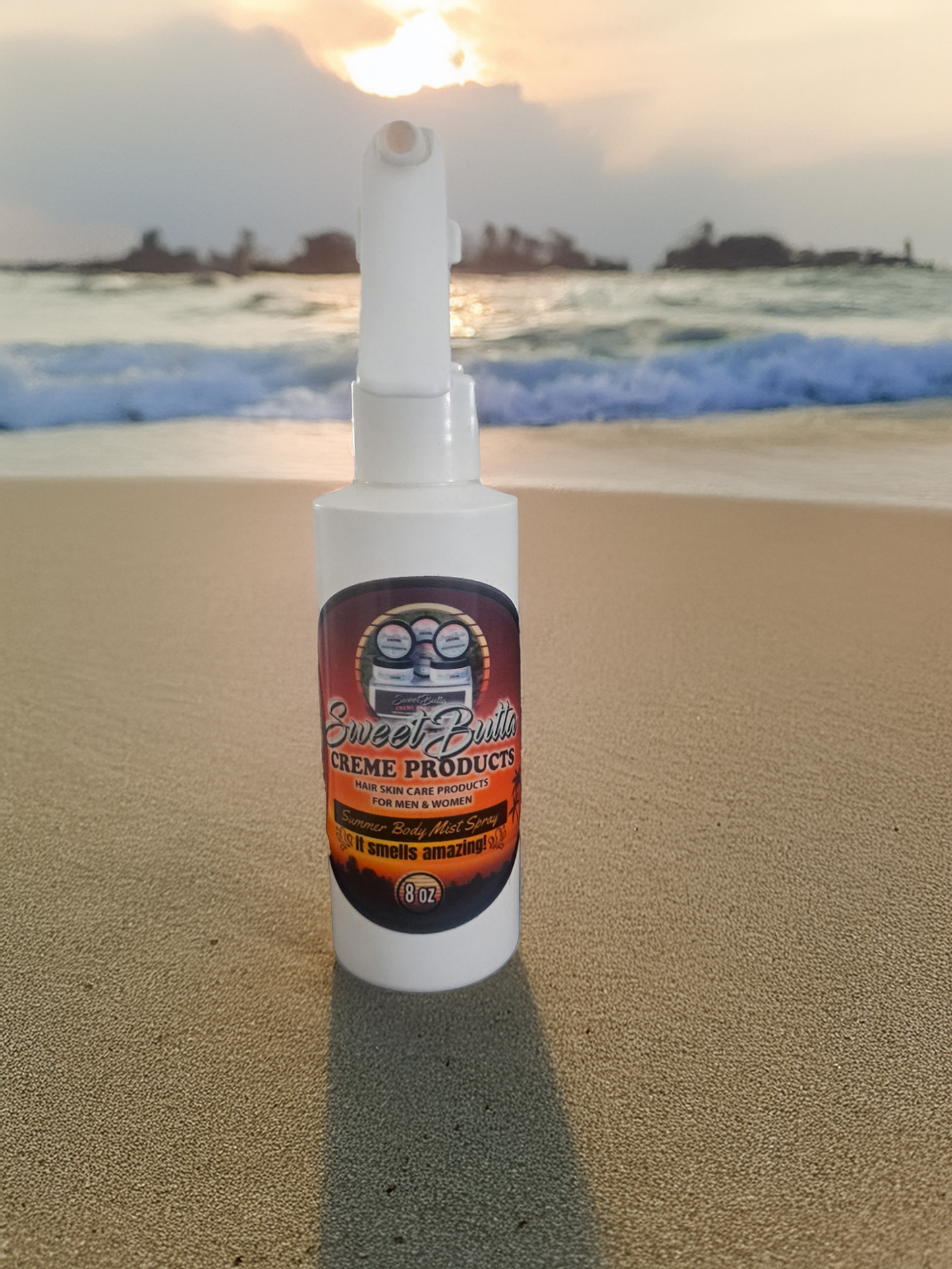 Sweetbutta Creme Summer Mist Spray – refreshing fragrance body mist for hydrated, glowing skin